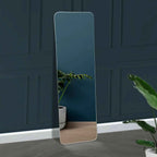 Modern Aluminum Stand Mirror