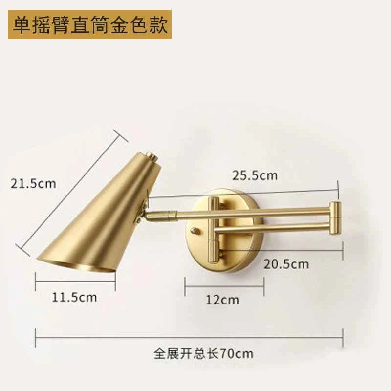 Rocker Arm Telescopic - Wall Lamp