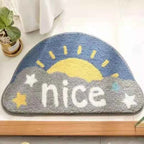 Sunrise Step Mat Anti-slip Floor Rug